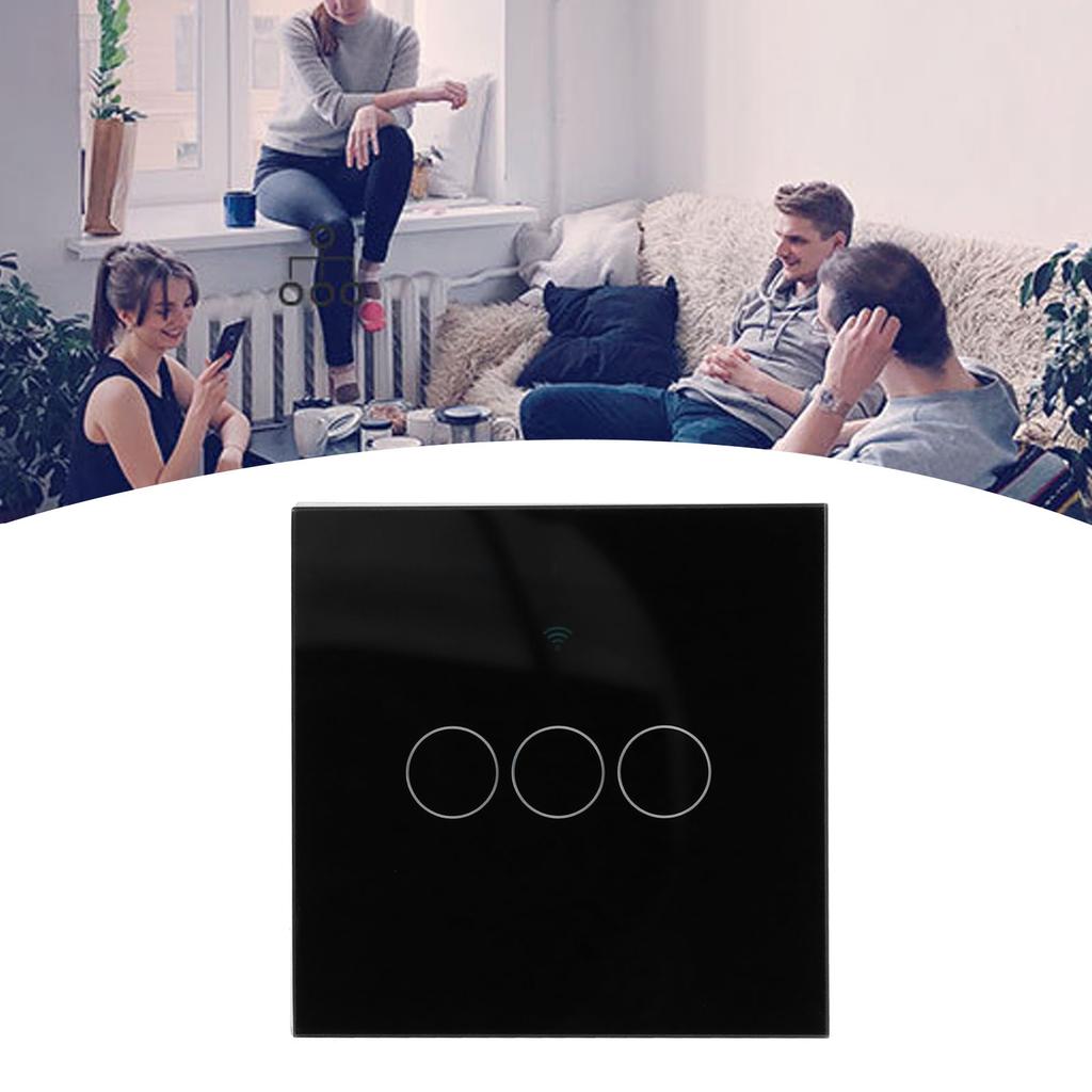 Für Licht 3-Gang EU Fernbedienung Touch 100‑240V 50HZCelsius60HZ