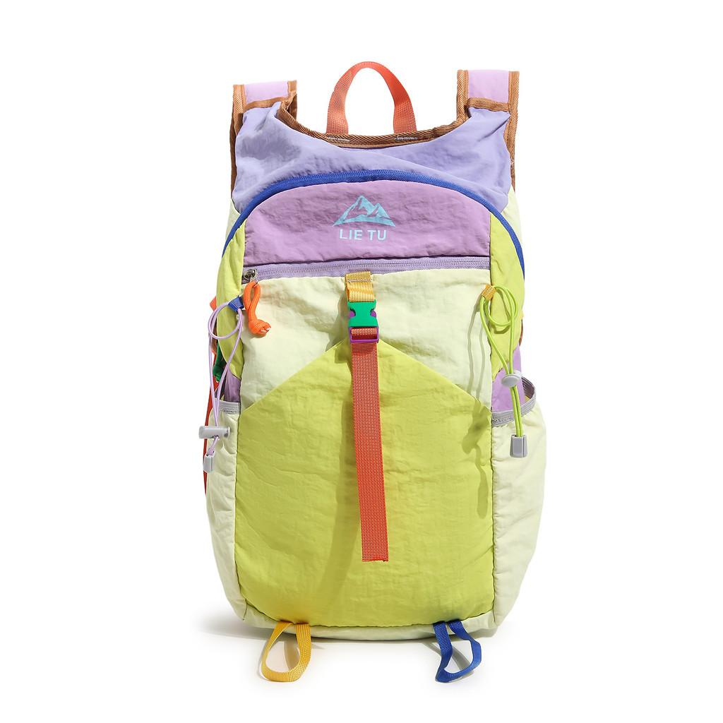 Outdoor Nylon Multifunction Travel Backpack With Large Capacity For Hiking And Cycling