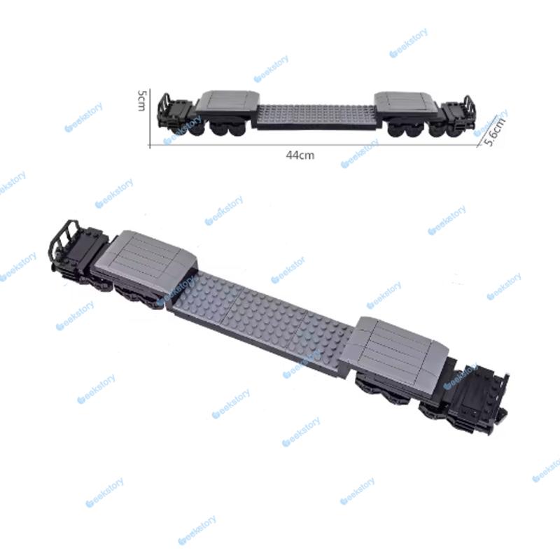Train Motor Base Plate Technology Building Blocks Parts Chassis 88002 Train Wheel Frame Assembly MOC DIY Bricks Toys Accessory