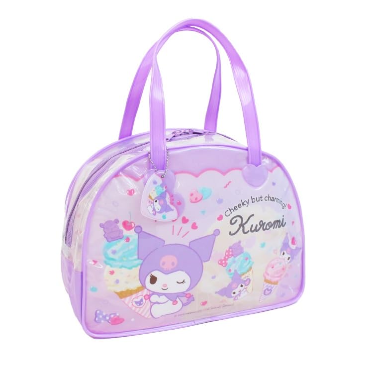 

Boston bag Kuromi purple [Takanami]