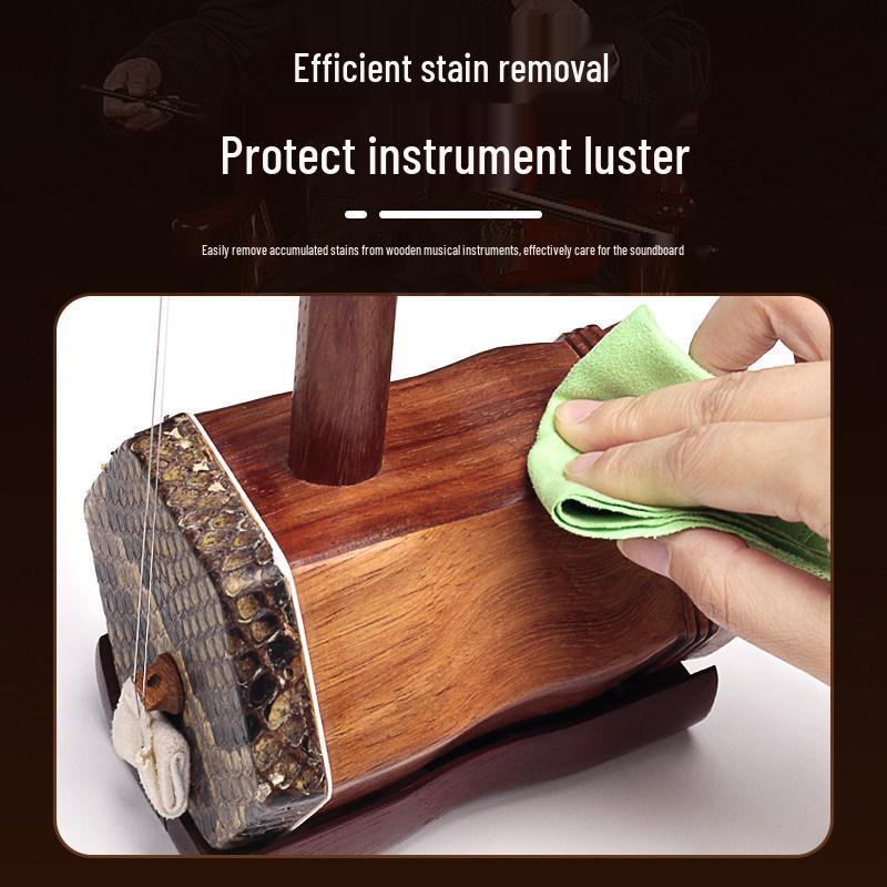Universal Bright Care Oil for Erhu, Banhu, Gaohu: Anti-Cracking, Cleaning, Polishing, Waxing & Protection for Wood Instruments