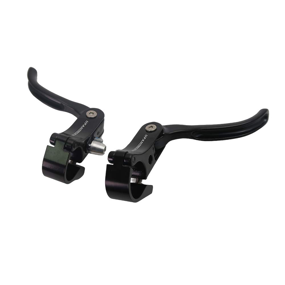 UPANBIKE Bicycle Brake Lever Aluminum for Road Bikes Set, Alloy, 22.2mm, 23.8mm, (Black, 22.2mm)