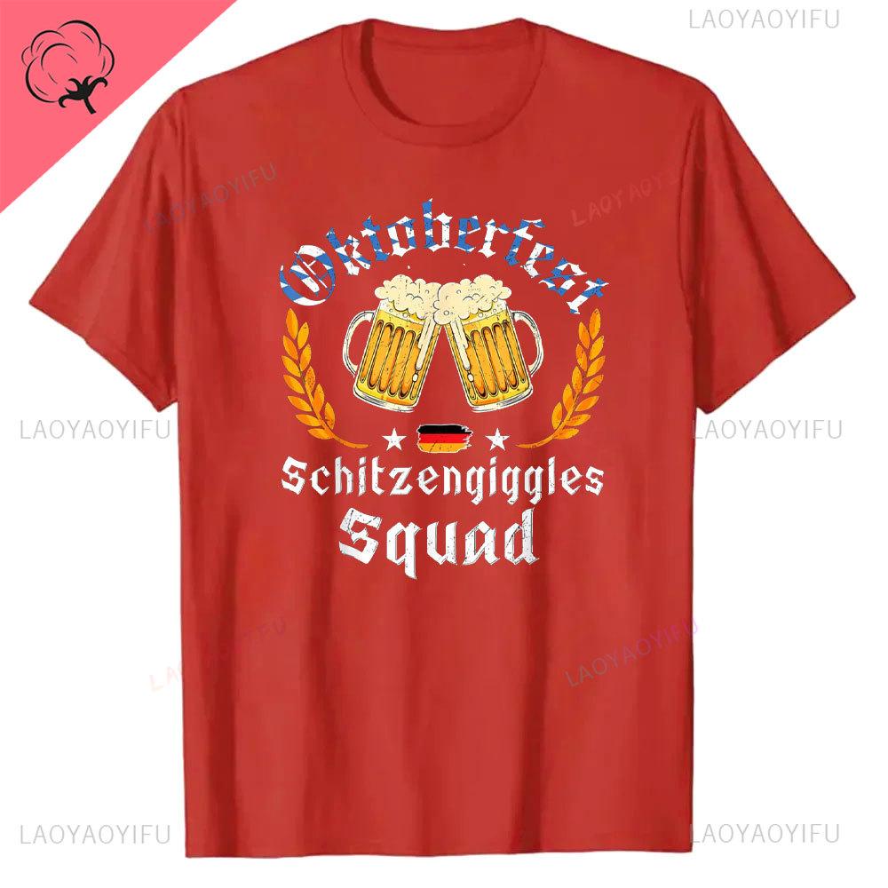 NEW Oktoberfest Squad Bavarian Festival Munich Beer Men Women High Quality  Tee TShirt XS3XL Graphic T Shirts Tops Clothing
