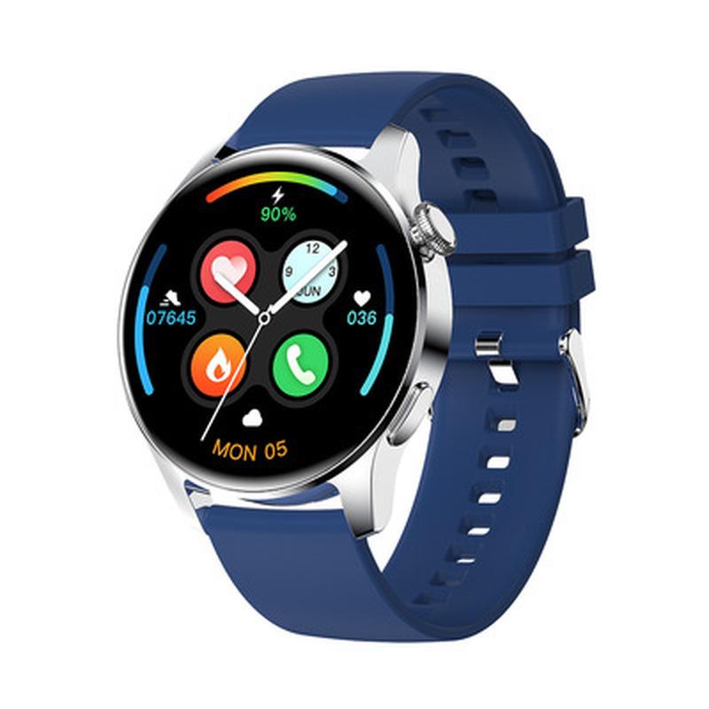 Männer Smart Watch Stahl Luxus wasserdicht Sport Fitness Herzfrequenz Bluetooth Anruf Smartwatch für Android IOS + Box