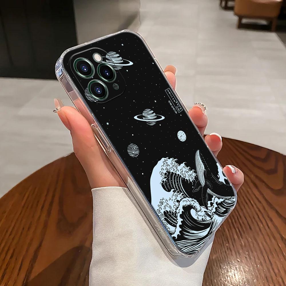 The Great Wave Katsushika Hokusai Case For Apple iPhone 17 16 15 14 13 12 11 Pro Max 16 Plus 16E 17Air 17Pro Phone Cover Funda