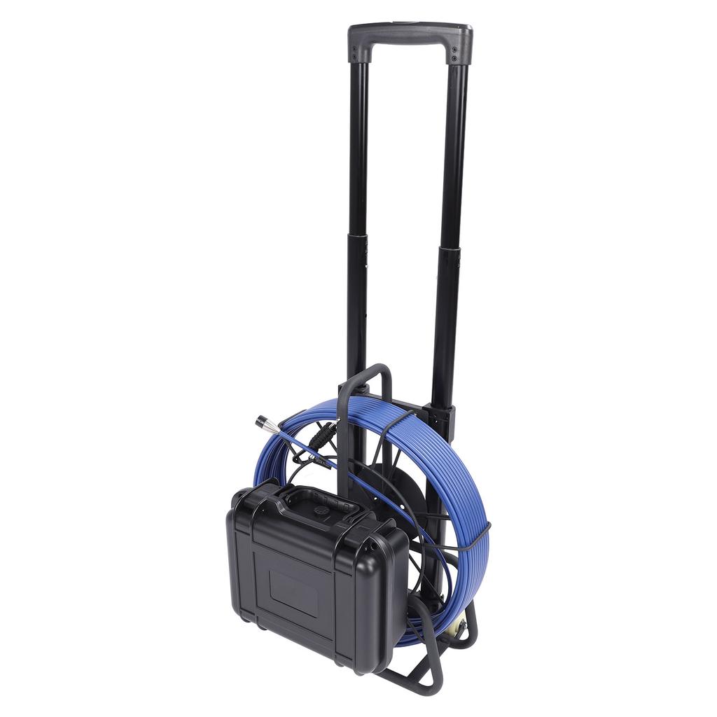 Sewer Camera 98.4FT Cable 9 Inch LCD Display IP68 Water Proof Pipeline Inspection Camera with DVR for Plumbing