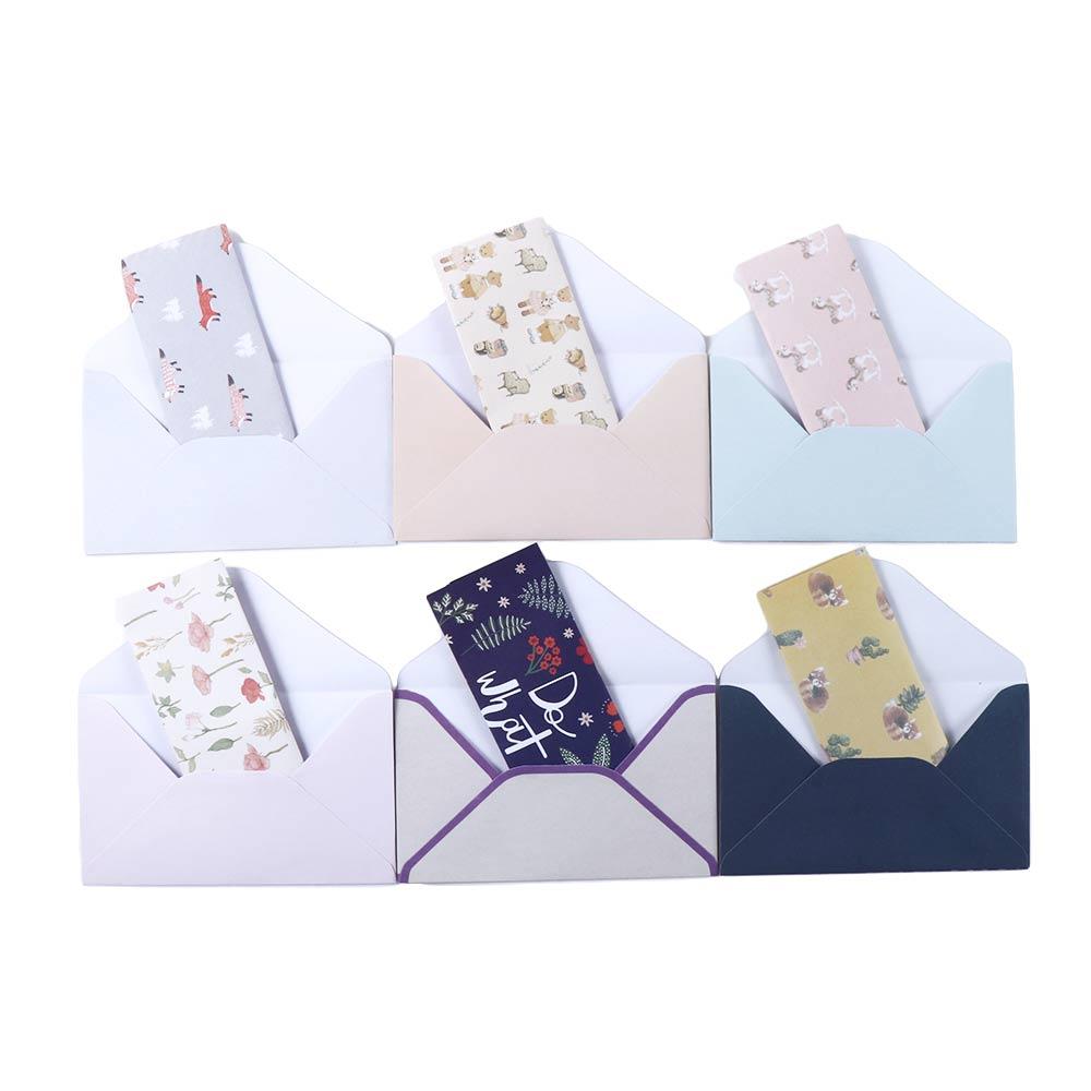 Pad Cartoon Different Style Beautiful Flower Writing Paper Envelope Stationery Paper Letter Paper
