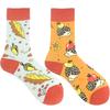 AB Professional Design Funny Socks Men Happy Animal Music Beer Skarpetki Sokken Hip Hop Big Size Meias Skateboard Divertidos
