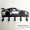 Creative Sports Car-Shaped Metal Wall Decoration Storage Hanger