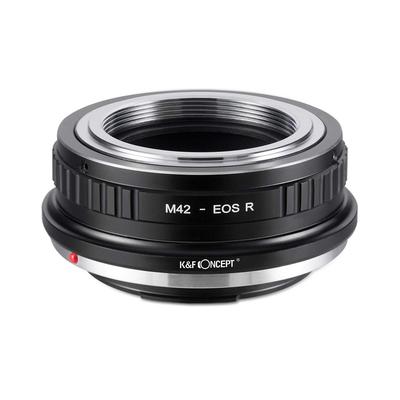 Koncepcja Adapter mocowania obiektywu mocowanie obiektywu Canon mocowanie K&F KF-42RF (Konwersja M42 RF)