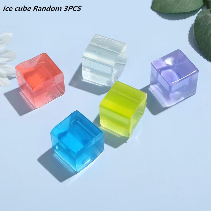Jucărie Fidget Jucării Mini Squishy Cub de Gheață Mochi Mingie Anti-stres Jucărie Kawaii Cub Transparent lăbuță de pisică pește Jucărie de Strâns pentru Ameliorarea Stresului