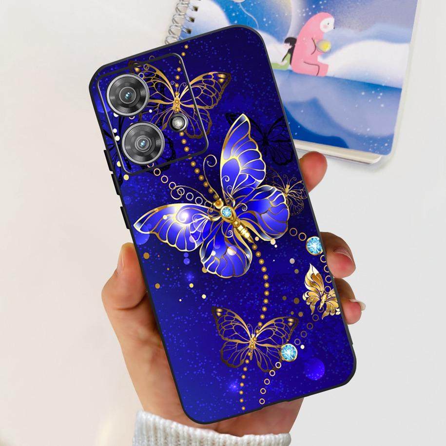 For Motorola Edge 40 Neo Case Soft Transparent Silicone Bumper Shockproof Cover For Moto Edge40 Neo Edge40Neo 5G XT2307-1 Fundas