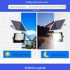 High-Power Waterproof LED Solar Street and Courtyard Floodlights