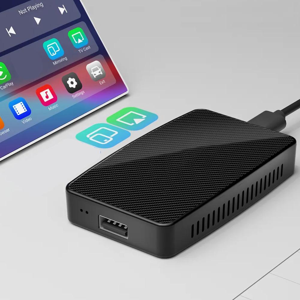 Car 5.0 Wired To Wireless Android Smart Car Box Smart Play Connect Adapter Plug Auto Ai Car Blu D7T2