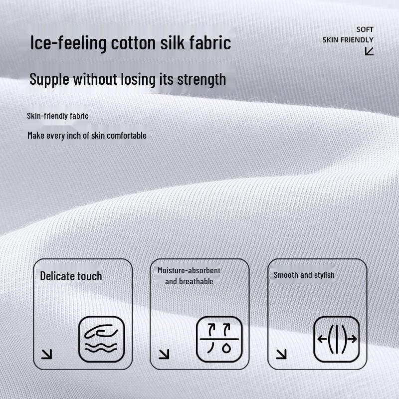 Warrior Men's 2025 Summer Ice Silk Breathable T-Shirt