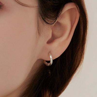 Dmoment Boucle d'oreille Noelle One touch Argent 925