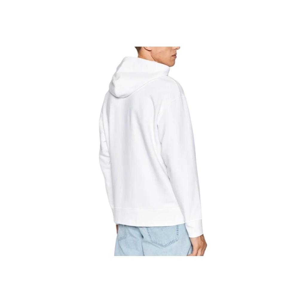 Levis FW22 Mikina s pevným logem Pánské mikiny Bílá 38479-0078