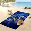 Asciugamano da Spiaggia con Stampa del Football Club Everton, Asciugamano Grande Morbido ad Asciugatura Rapida per Spiaggia Campeggio Nuoto