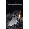 Coque pour samsung galaxy a02s - marque - antichoc - anti-chute - rouge - anneau rotatif