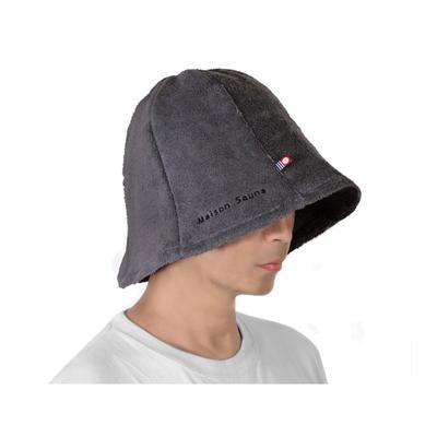 Sauna Hat Imabari Towel Prevents Hair Damage Deep Rash Easy To Wash Large Stylish Gift Tulip Hat Number Dark [Maison Sauna] [Breathe Easier] Men's