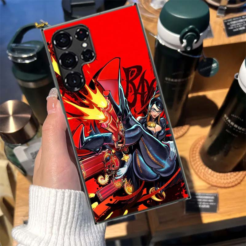 Bayonetta Cases Phone Case for Samsung Galaxy S26 Ultra S25 Edge S24 S23 FE S21 Plus S20 S22 S10 Cover TPU Capa Shell Shockproof