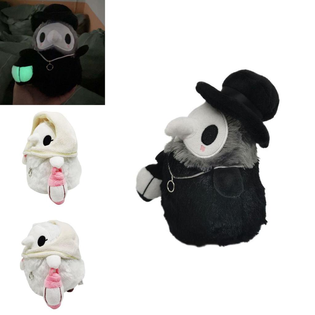 Scp Foundation Plague Doctor Luminous Plush Toy Perfect Halloween Decoration