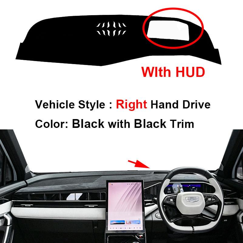 For GEELY STARRAY  2024 2025 Car Dashboard Cover Dash Board Mat Carpet Dashmat Pad Sunshade Cushion Accessories