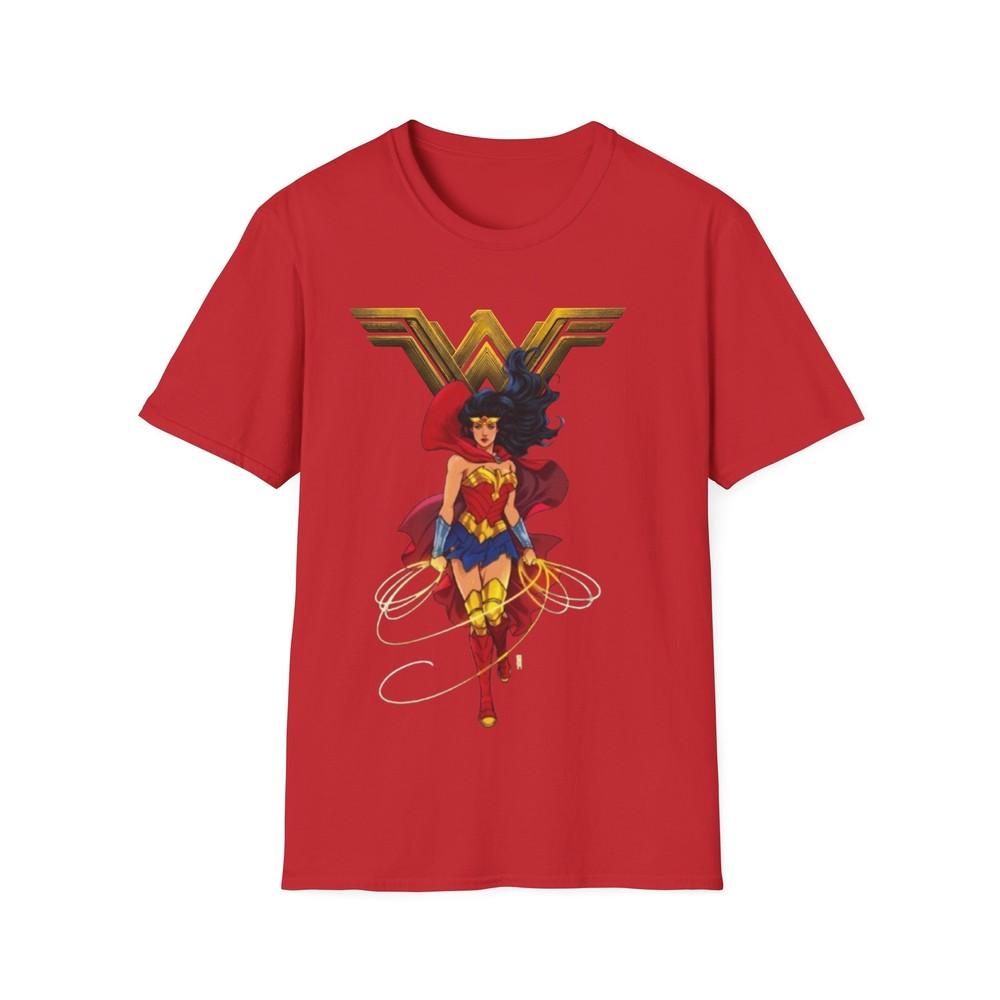 Wonder Woman Graphic Tee, Superhero TShirt, Justice League Shirt, DC Comics Wear
