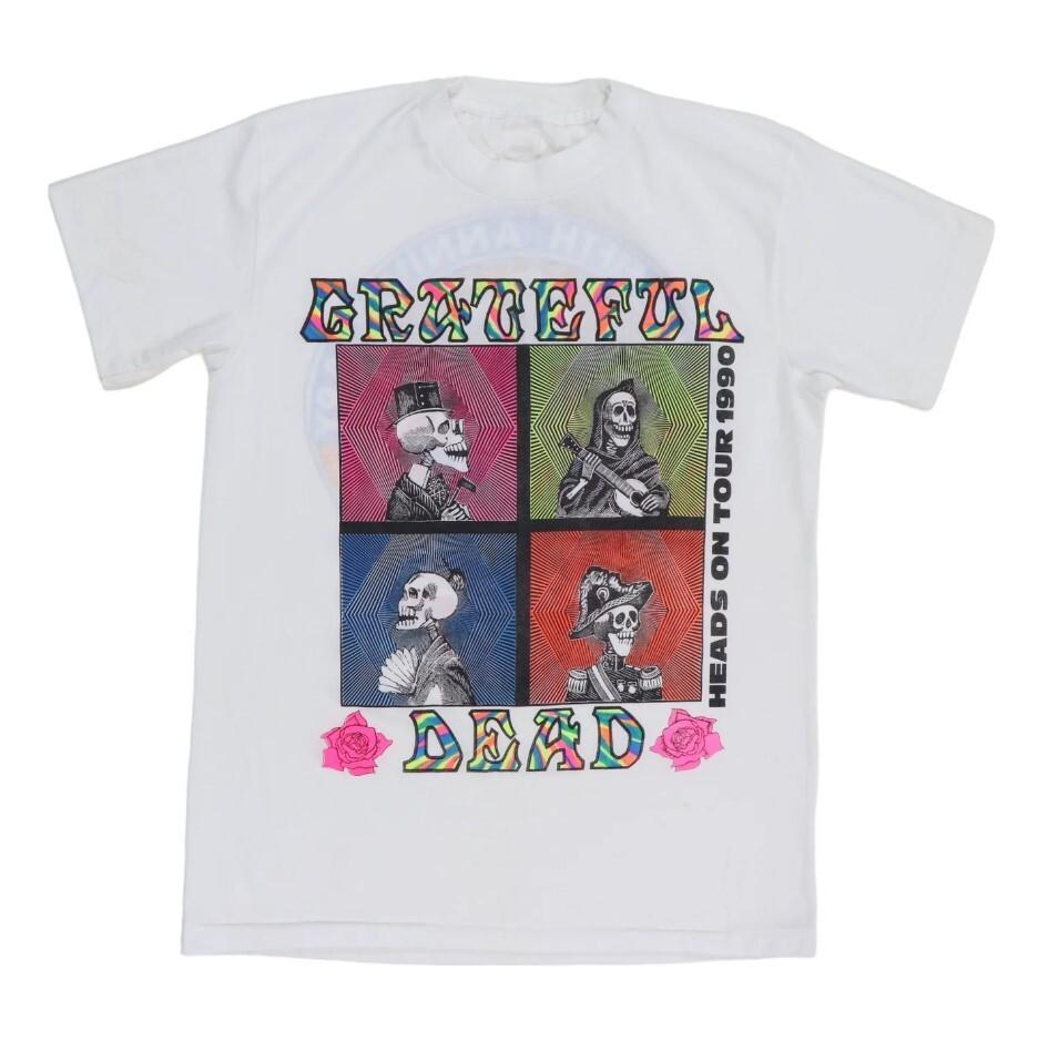 Vintage 1990 Grateful Dead 25th Anniversary Tour Shirt All Size S-4XL Fan Gift S