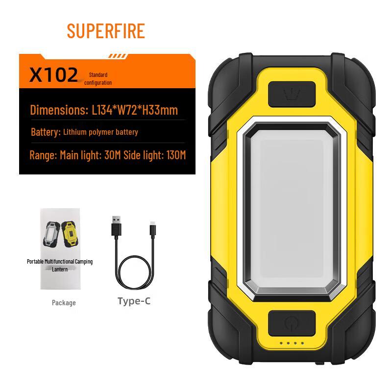 Shenhuo X102 LED Rechargeable Work Light