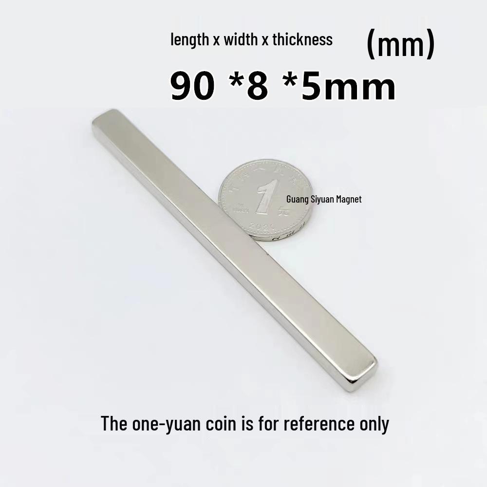 N52 Super Strong Neodymium Iron Boron Magnet, Rectangular 25x30x100mm, Permanent Magnetic Steel Sheet.