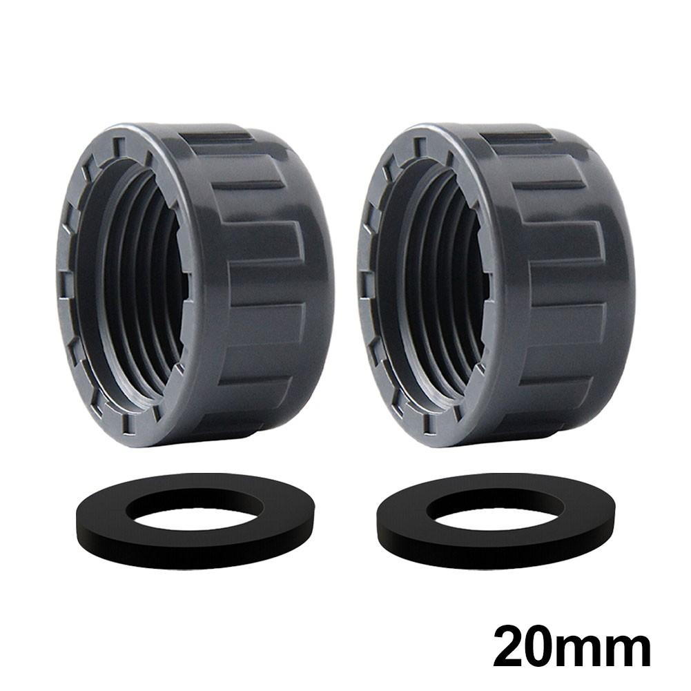 Female Thread Hose Connector PVC Threaded Cap Pipe Female Thread 20mm