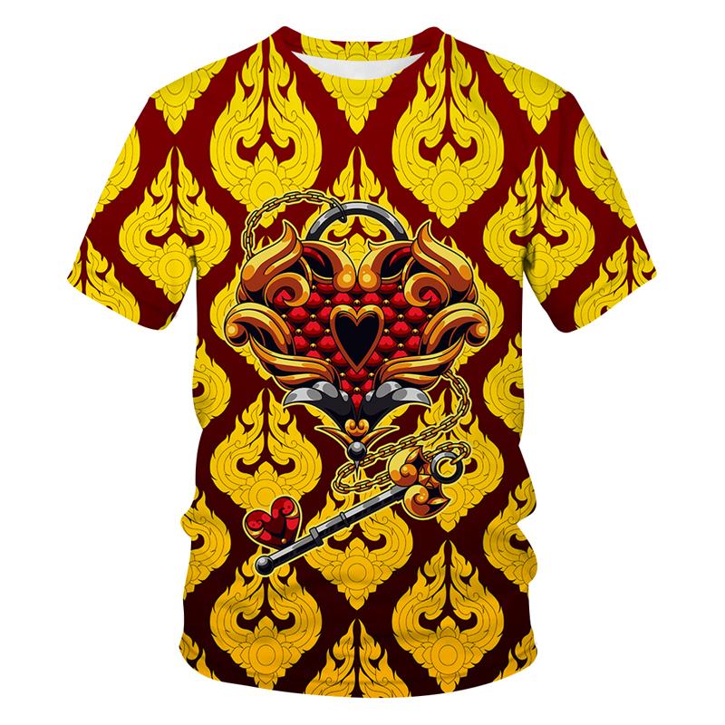 

Industrial Metal Wind Graphic T-Shirt Men/Women 3D Printing Clothes Round Neck Short-Sleeved Male T Shirt Streetwear Summer Tees