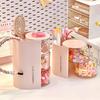 360-Degree Rotating Cosmetic Storage Box Dustproof Multi-Functional For Storing Brushes Sponges And Lipstick