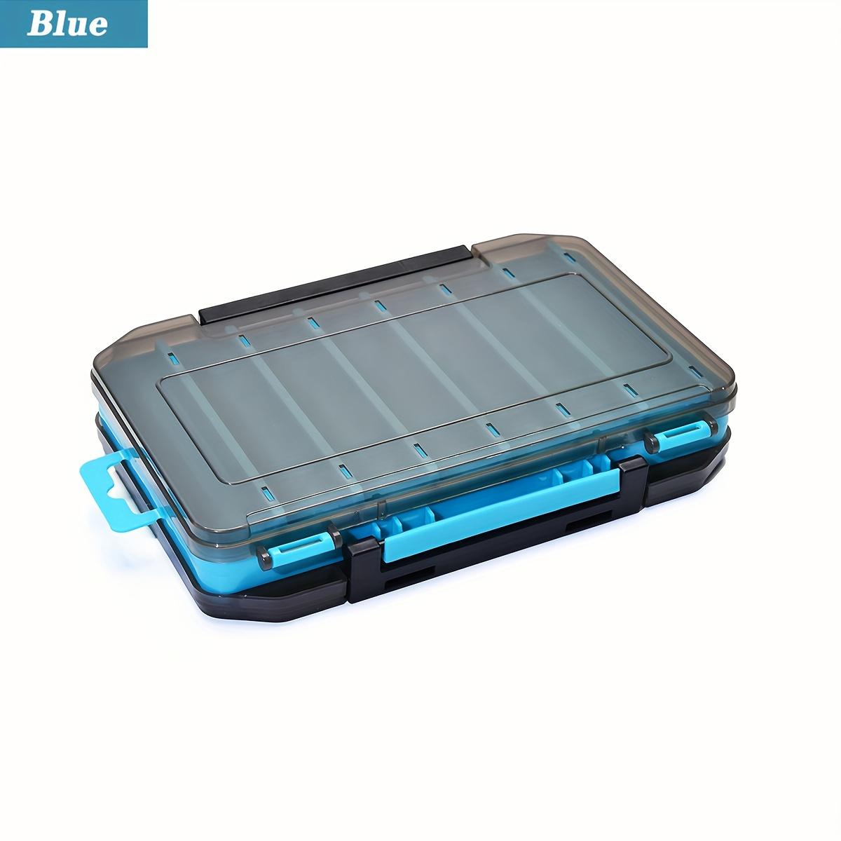 FTK1pc Double-sided Fishing Gear Box, 1 Bait Storage Box, Fishing Tool Accessories