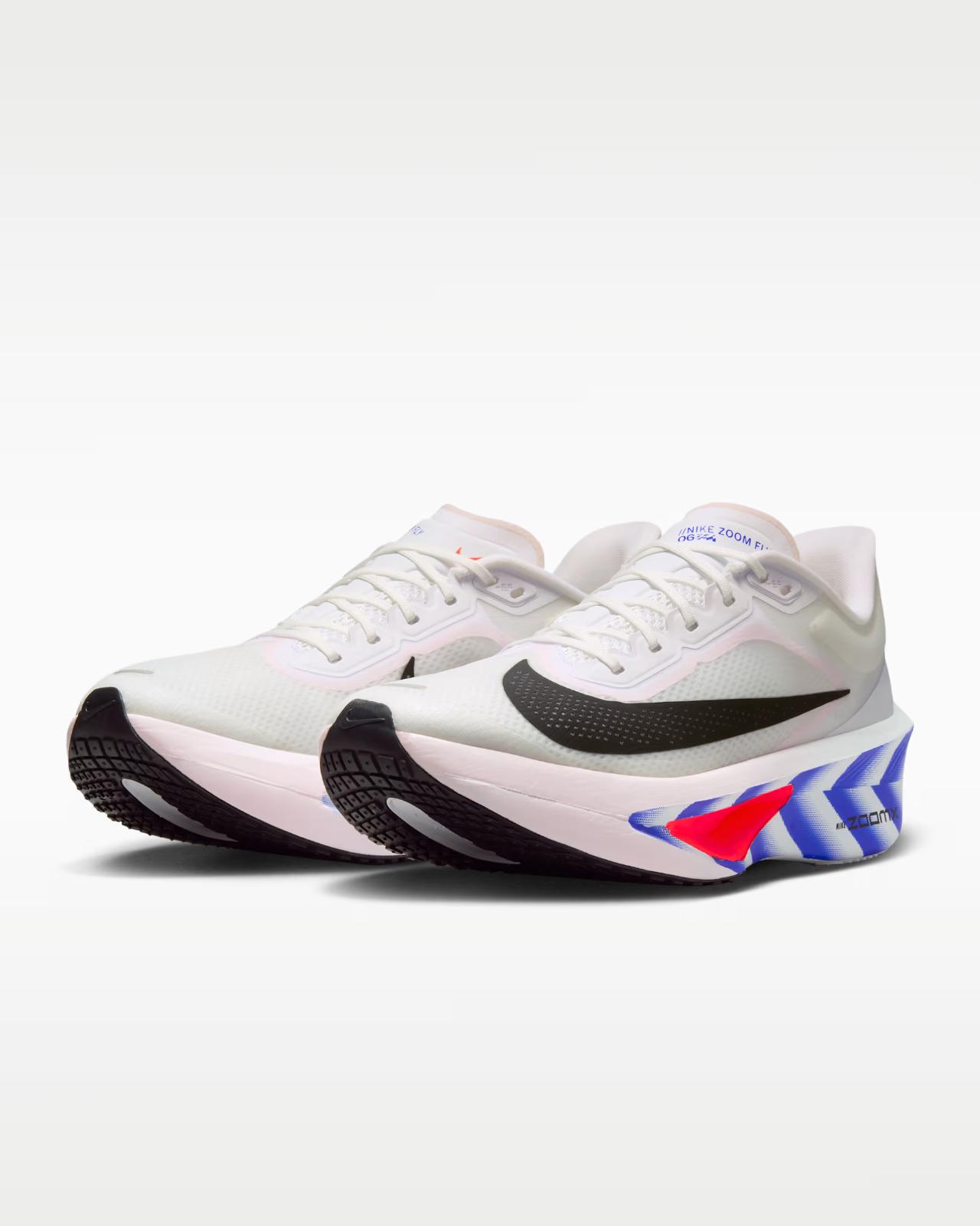II7285-100 Nike Zoom Fly 6 White/Silt Red/Racer Blue (Men s) 6.5