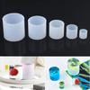 DIY Jewelry Making Molds Handmade Candle Mould Crystal Glue Resin Mold Silicone Casting Mould Cylinder