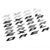 3D ABS Chrome Black Explorer Logo Car Front Hood Emblem Bonnet Letters Badge Sticker For Explorer 2020 2021