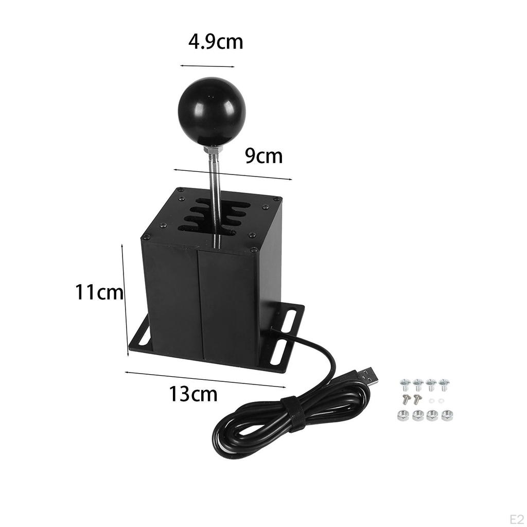H Gear Shifter ,USB ,Durable Easy Installation ,PC Game Joysticks PC USB Ulator