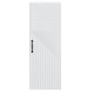 Wall Mounted Cabinet White 33 X 34.5 X 90 Cm Engineered Wood