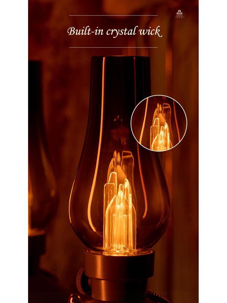 Retro Kerosene Lamp USB Aromatherapy Humidifier