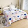 Washable Cotton Summer Quilt - Single & Double Sizes, Perfect for Naps & Gifts
