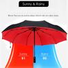 Double-layer Automatic Umbrella Windproof Sun Protection Strong 10 Skeleton Durable and Sturdy Business Folding Umbrella 1PC