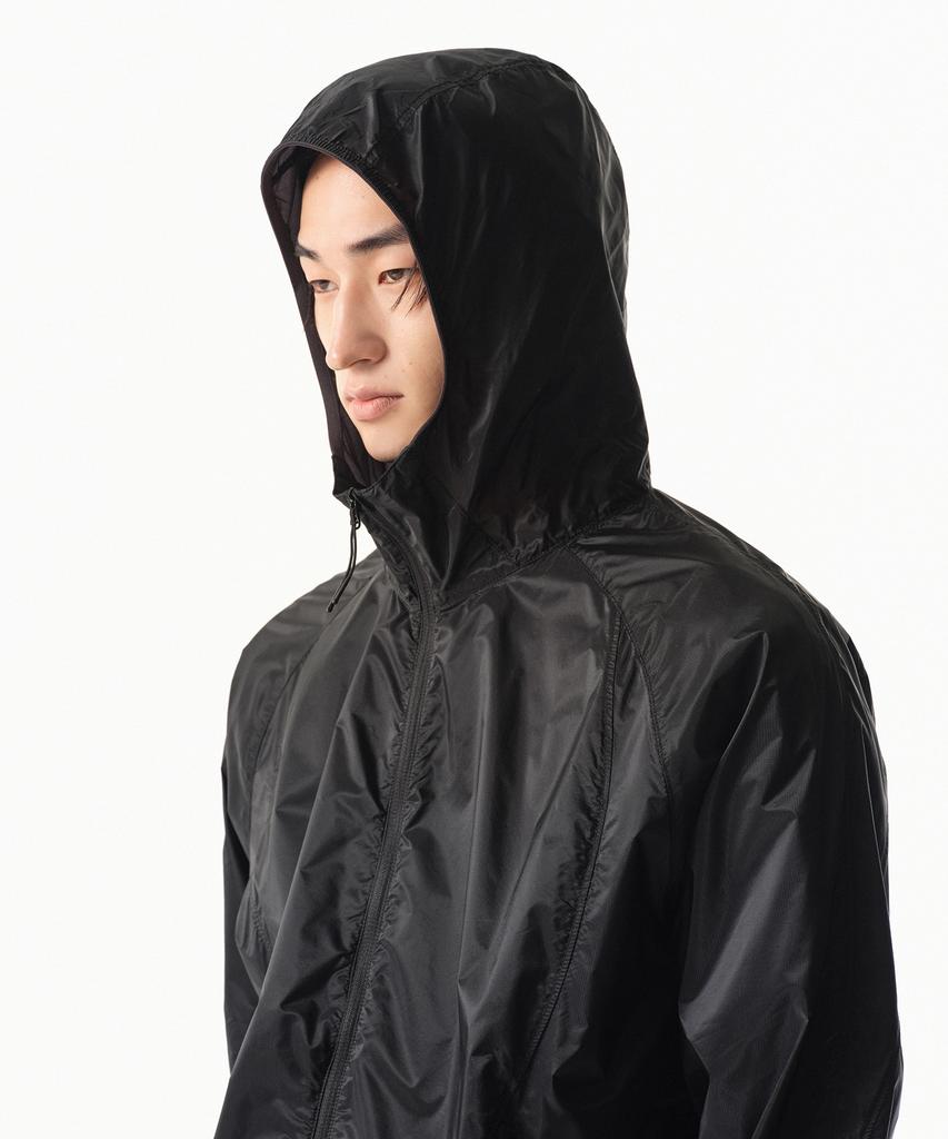 Musinsa Standard [City Leisure] Airweight Sheer Windbreaker Jacket [Black]