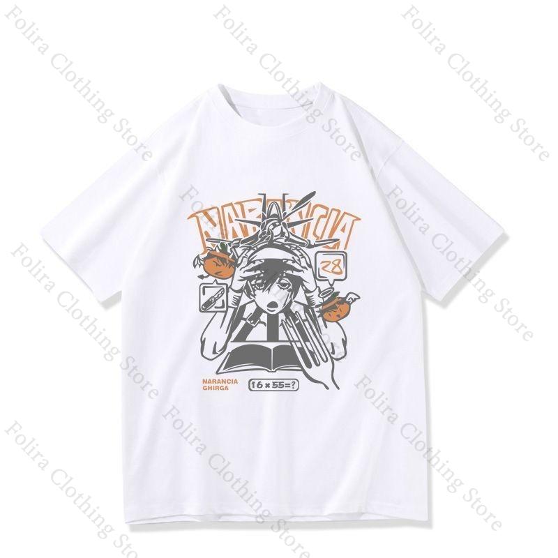 JoJos Bizarre Adventure Narancia Ghirga Same Tshirt Summer Tops Short Sleeve Tee Unisexs Clothing Daily Tshirt Street Wear M
