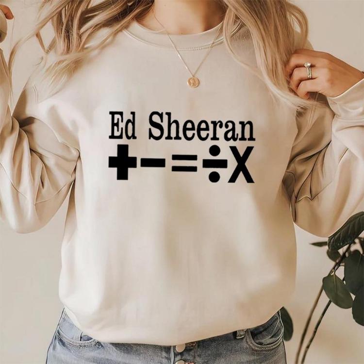 Ed Sheeran Music Concert Singer Inspired Unisex Crewneck Pullover Sweatshirt Winter Hoodie Casual Comfortable Top Fans Gift
