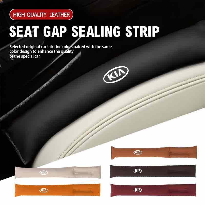 Car Seat Gap Filler Strip Leather Side Seam Anti-Leak Plug Accessories For KIA Rio K5 Sportage Ceed Sorento Picanto Stinger Opti