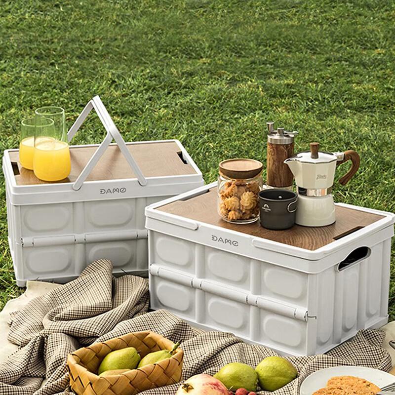 Foldable Picnic & Car Storage Organizer Box