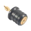 Heavy Duty Vessels Boat Deck Drain Cover 3/4 Inch Brass Rubber Plug Leak Proof Suitable For Ships Secure Water Sealing