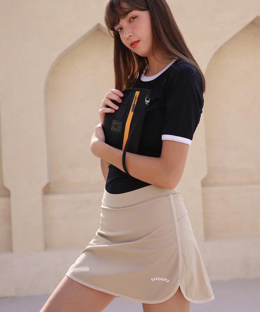 Five Hours Flex Two Tone 4-Way Skort_Beige